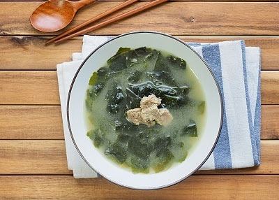 북어미역국 완성 사진